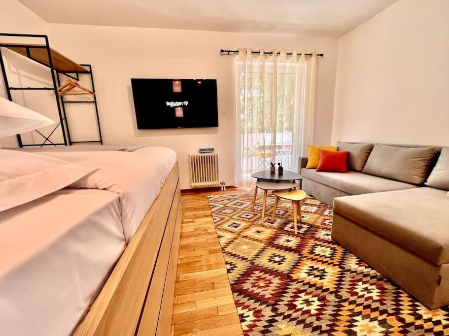 Lovely Studio 3-Min From Beach Palaio Faliro Bagian luar foto