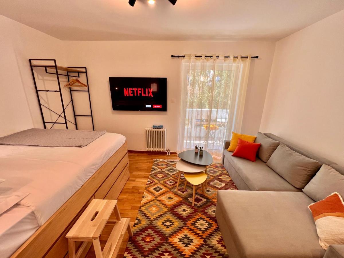 Lovely Studio 3-Min From Beach Palaio Faliro Bagian luar foto